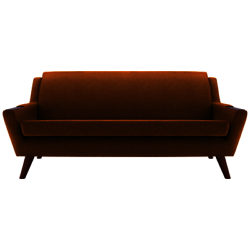 G Plan Vintage The Fifty Five Large Sofa Festival Amber